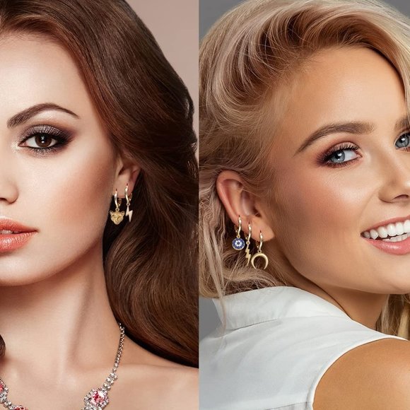 New 12 Pairs Teardrop Druse Crystal Drop Dangle Earrings for Women Girls… - Picture 4 of 6